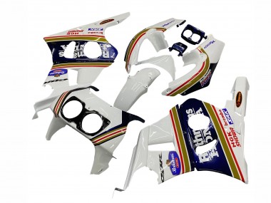 Compra Carenados Moto Honda CBR400RR NC29 1990-1999 - Blanco Oro Rojo Azul Oscuro Rothmans
