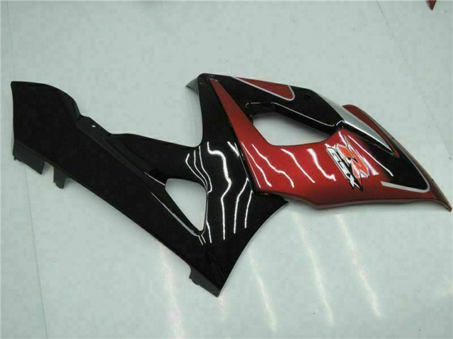 Compra Carenados Moto Suzuki GSXR 1000 2005-2006 - Rojo Plata Negro Brillante