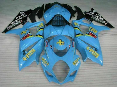 Compra Kits Carenado Moto Suzuki GSXR 1000 2007-2008 - Azul Oro Negro Rizla