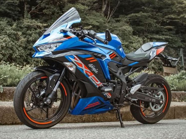 Compra Carenados Moto Kawasaki ZX25R ZX-25R 2019-2025 - Azul Rojo Gris