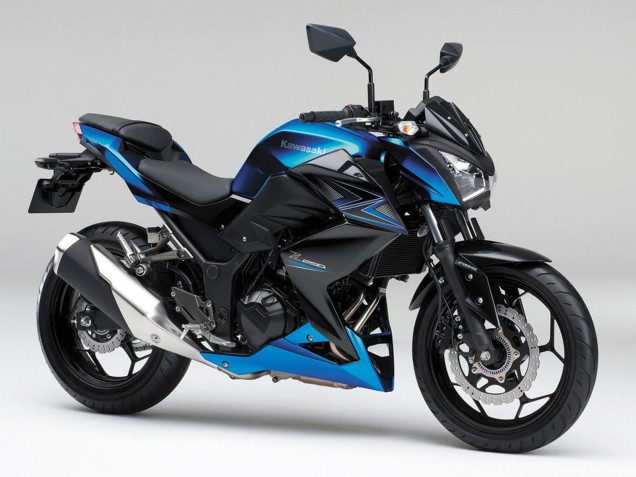 Compra Carenados Moto Kawasaki Z250/Z300 2015-2016 - Azul Negro Mate