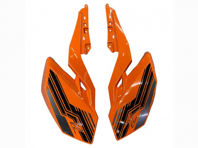 Compra Carenados Moto Kawasaki Z400 2018-2024 - Naranja Negro Brillante