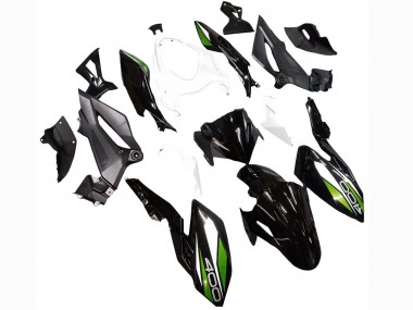 Compra Carenados Moto Kawasaki Z400 2018-2024 - Blanco Negro Brillante Verde