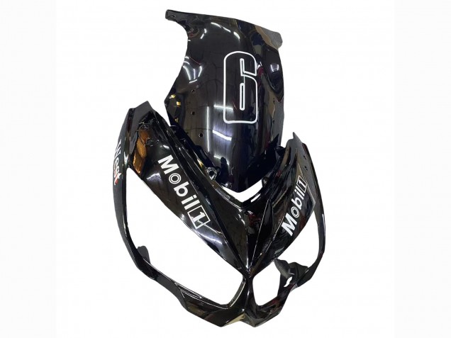 Compra Carenados Moto Kawasaki Z1000SX 2010-2016 - Negro Brillante Oro Blanco Mobil West