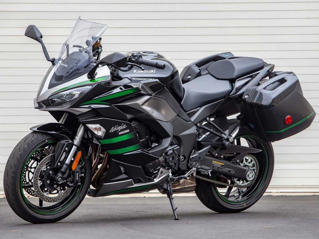 Compra Carenados Moto Kawasaki Z1000SX 2020-2025 - Negro Verde Línea Ninja
