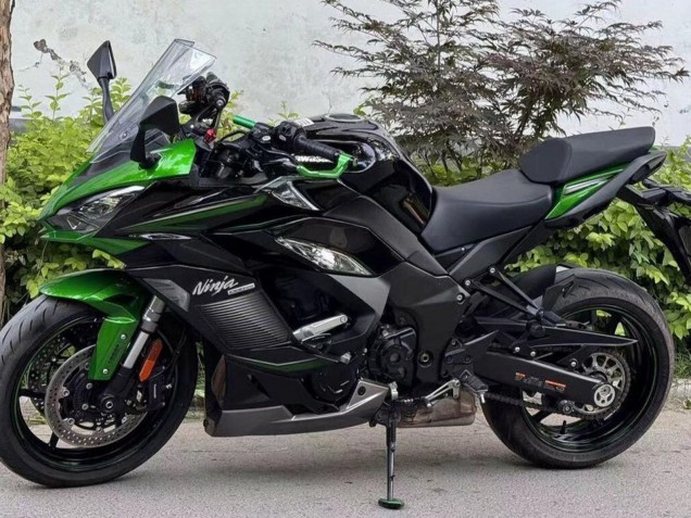 Compra Carenados Moto Kawasaki Z1000SX 2020-2025 - Negro Gris Verde Ninja