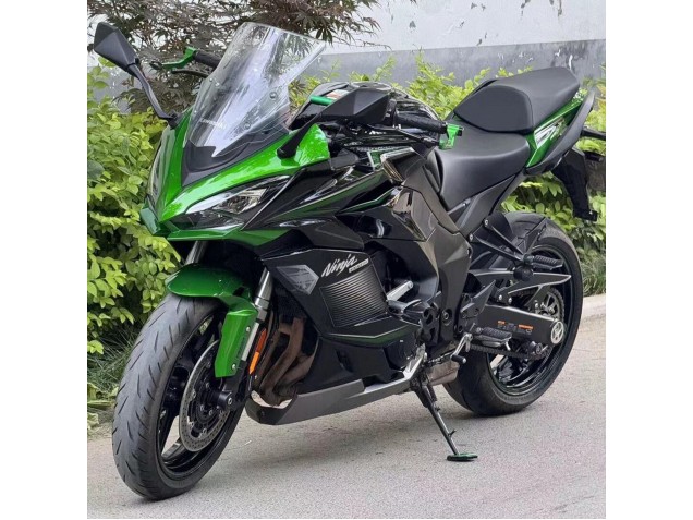 Compra Carenados Moto Kawasaki Z1000SX 2020-2025 - Negro Gris Verde Ninja