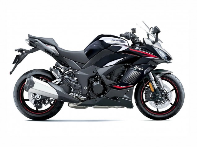 Compra Carenados Moto Kawasaki Z1000SX 2020-2025 - Negro Plata Ninja