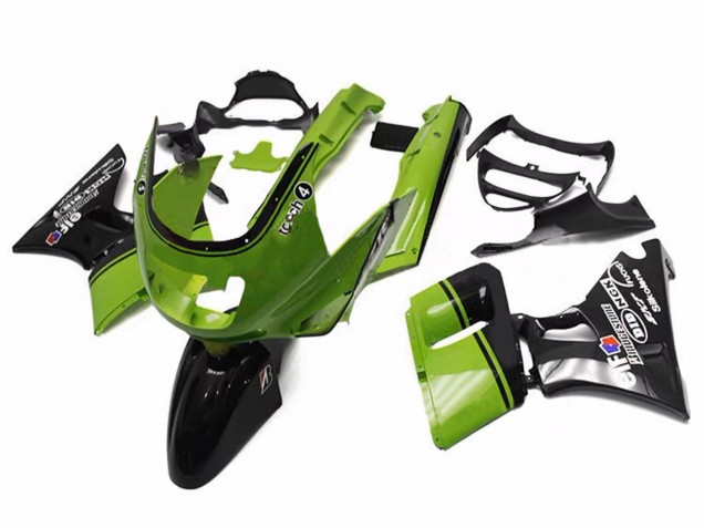 Compra Carenados Moto Kawasaki ZZR600 1998-2003 - Verde Negro Brillante Elf Touch4 Bridgestone