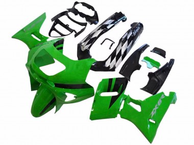 Compra Carenados Moto Kawasaki ZZR600 1998-2003 - Verde Negro Brillante