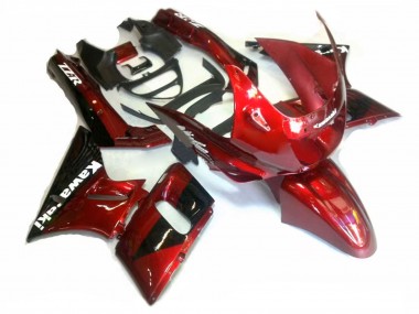 Compra Carenados Moto Kawasaki ZZR400 1993-2007 - Rojo Negro Brillante