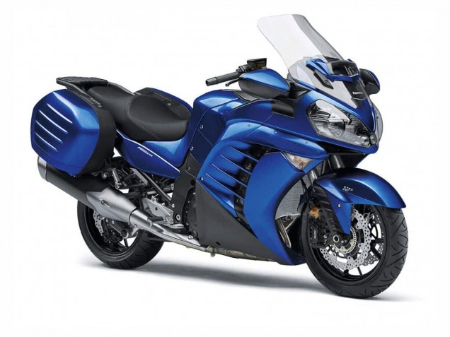 Compra Carenados Moto Kawasaki GTR1400/ZG1400 2007-2009 - Azul Negro