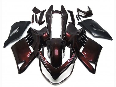 Compra Carenados Moto Kawasaki GTR1400/ZG1400 2007-2009 - Rojo Granate Negro