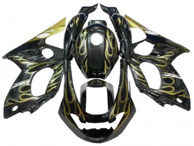 Compra Carenados Moto Yamaha YZF600R Thundercat 1996-2007 - Negro Oro Llama