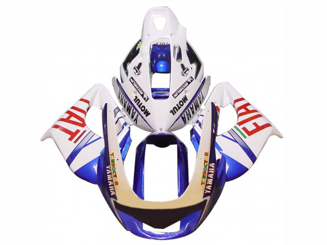 Compra Carenados Moto Yamaha YZF 1000R Thunderace 1997-2007 - Blanco Azul Fiat Motul