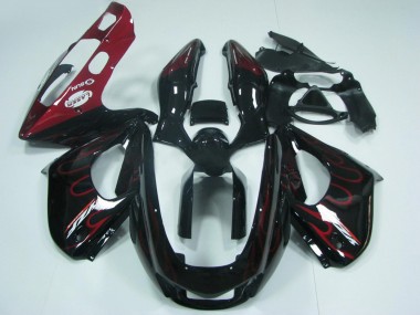 Compra Carenados Moto Yamaha YZF 1000R Thunderace 1997-2007 - Negro Rojo Llama