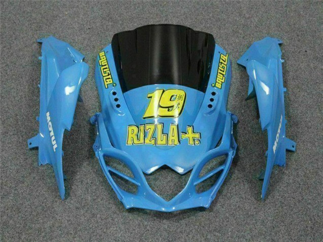 Compra Carenados Moto Suzuki GSXR 1000 2009-2016 - Azul Amarillo Rizla 19 Rojo