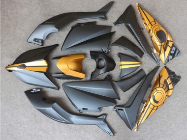 Compra Carenados Moto Yamaha TMAX530 2012-2014 - Negro Mate Oro