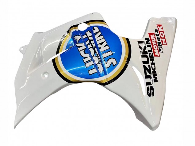Compra Carenados Moto Suzuki SV650 2003-2013 - Blanco Azul Lucky Strike Motul