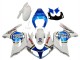 Compra Carenados Moto Suzuki SV650 2003-2013 - Blanco Azul Lucky Strike Motul