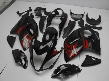 Compra Carenados Moto Suzuki GSXR 1300 Hayabusa 2008-2020 - Negro Brillante Rojo