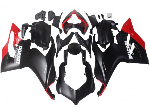 Compra Carenados Moto Ducati Panigale V2 2020-2024 - Rojo Negro Mate Corse