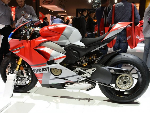 Compra Carenados Moto Ducati Panigale V4 V4S 2018-2019 - Blanco Plata Rojo Negro Brillante