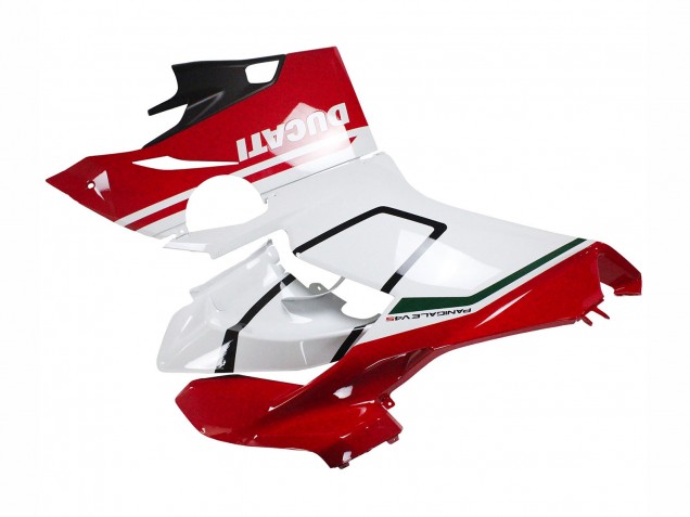 Compra Carenados Moto Ducati Panigale V4 V4S 2018-2019 - Blanco Rojo Negro Mate