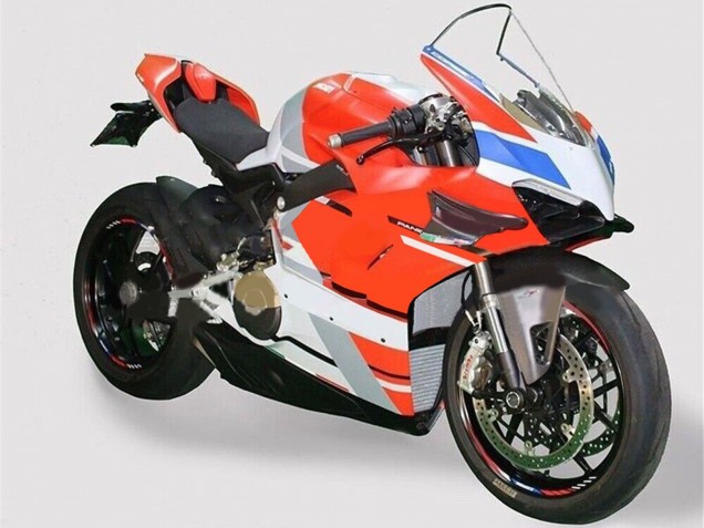 Compra Carenados Moto Ducati Panigale V4 V4S 2020-2021 - Blanco Azul Rojo Negro Brillante