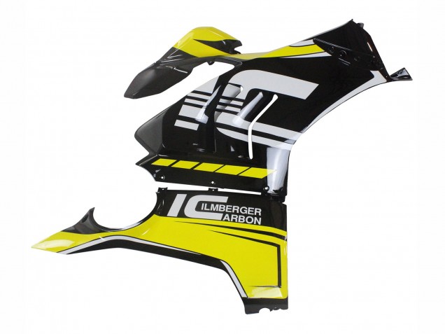 Compra Carenados Moto Ducati Panigale V4 V4S 2020-2021 - Amarillo Blanco Negro Brillante