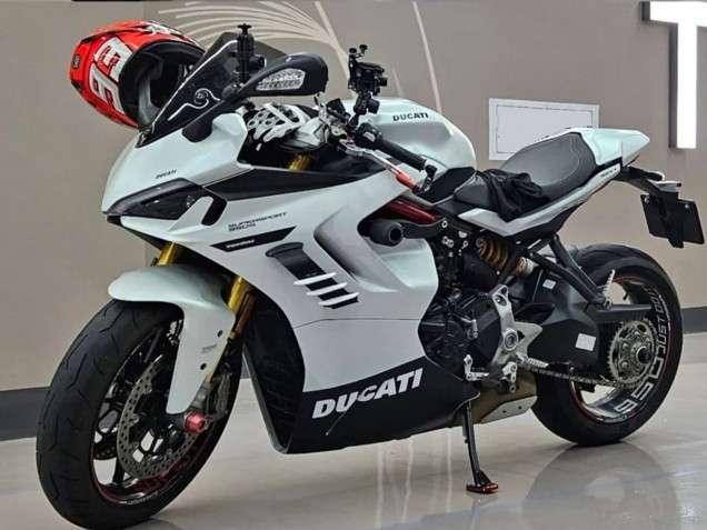 Compra Carenados Moto Ducati 2021-2024 Ducati Supersport 950/950S 2021-2024 - Blanco Negro