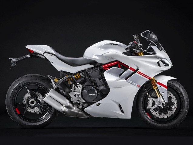 Compra Carenados Moto Ducati 2021-2024 Ducati Supersport 950/950S 2021-2024 - Blanco Plata Rojo