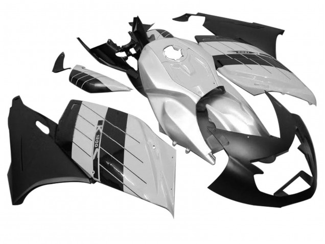 Compra Carenados Moto BMW K1200S 2005-2010 - Plata Negro Mate