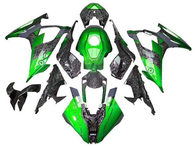 Compra Carenados Moto BMW S1000RR 2019-2022 - Verde Falsificado FibraCarbono