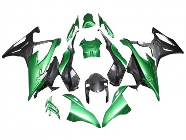 Compra Carenados Moto BMW S1000RR 2019-2022 - Negro Brillante Verde FibraCarbono