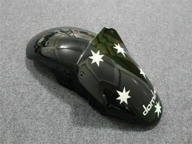 Compra Carenados Moto Kawasaki ZX6R 2000-2002 - Blanco Rojo Amarillo Verde Negro Brillante Estrella EuroBet