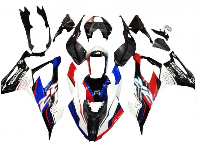 Compra Carenados Moto BMW S1000RR 2019-2022 - Azul Rojo Blanco 23
