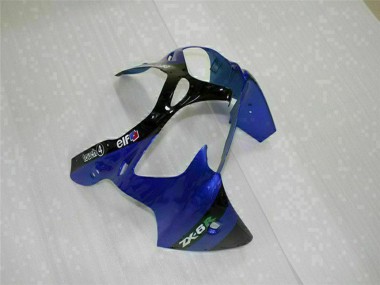 Compra Carenados Moto Kawasaki ZX6R 2000-2002 - Azul Negro Brillante Elf Bridgestone