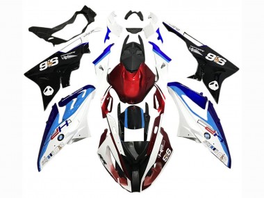 Compra Carenado Moto BMW S1000RR 2017-2018 - Blanco Azul Rojo Negro