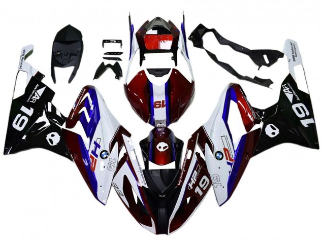 Compra Carenados Moto BMW S1000RR 2017-2018 - Blanco Rojo Azul Negro