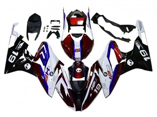 Compra Carenado Moto BMW S1000RR 2015-2016 - Blanco Rojo Azul Negro