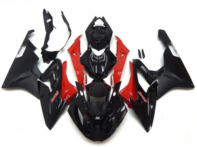 Compra Carenado Moto BMW S1000RR 2015-2016 - Rojo Negro Brillante Negro Mate