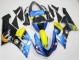 Compra Carenados Moto Kawasaki ZX6R 2005-2006 - Azul Amarillo Negro Tiburón