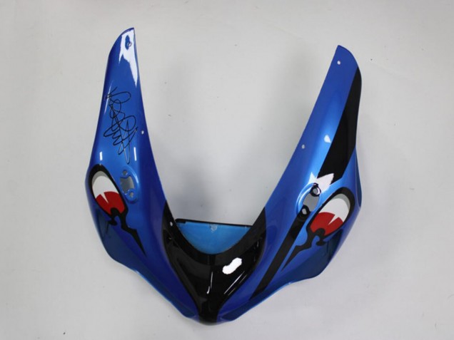 Compra Carenados Moto Kawasaki ZX6R 2005-2006 - Azul Amarillo Negro Tiburón