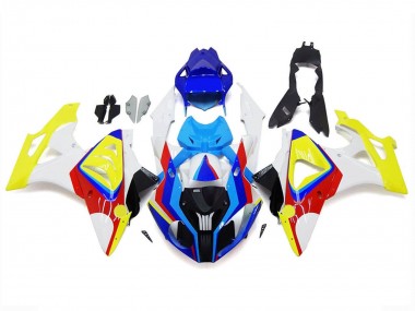 Compra Carenados Moto BMW S1000RR 2009-2014 - Blanco Rojo Azul Amarillo