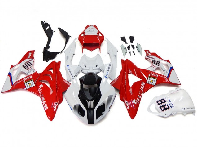Compra Carenados Moto BMW S1000RR 2009-2014 - Blanco Rojo