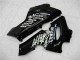 Compra Carenados Moto Kawasaki ZX6R 2005-2006 - Negro Brillante Blanco West