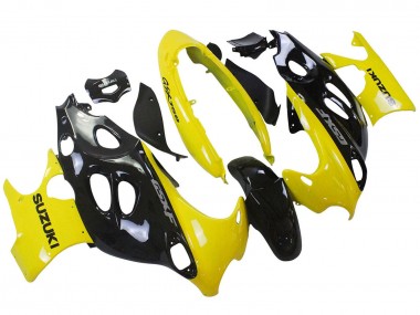 Compra Carenados Moto Suzuki GSX600F/GSX750F 2004-2006 - Negro Brillante Amarillo