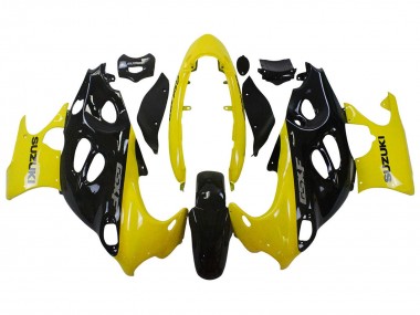 Compra Carenados Moto Suzuki GSX600F/GSX750F 2004-2006 - Negro Brillante Amarillo