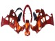 Compra Carenados Moto Suzuki GSX600F/GSX750F 2004-2006 - Burnt Naranja Blanco Logo